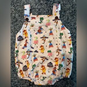 18-24 Pooh / Toy Story Overalls romper